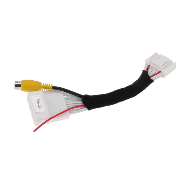 Unique Bargains Rear View Camera Adapter Wire Harness Cable for Renault 1 Pcs RCA 24P