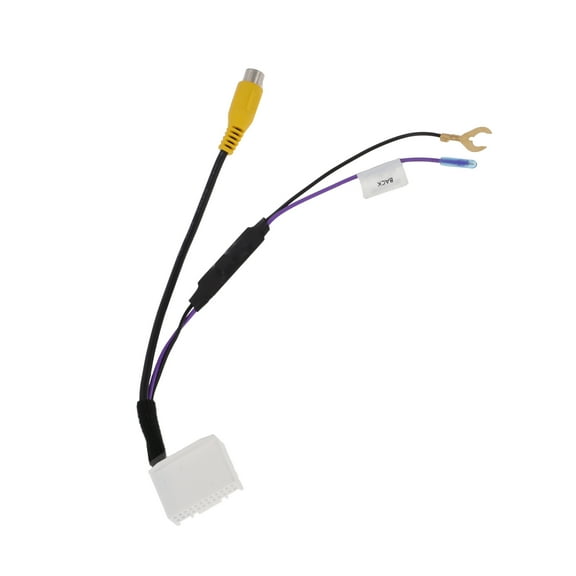 Unique Bargains Rear View Camera Adapter Wire Harness Cable for Toyota 1 Pcs RCA 24P