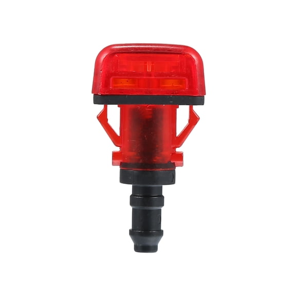 Unique Bargains Rear Windshield Washer Nozzles Washer Spray Jet for Honda Pilot EX 2009-2015 Red