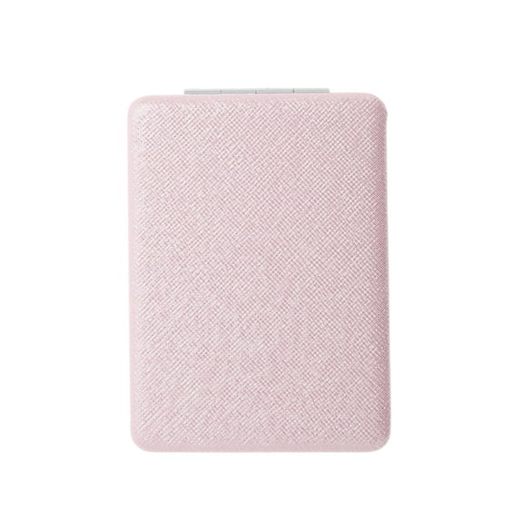 Unique Bargains Rectangle Makeup Mirror 1 Pc Pink