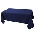 thumbnail image 1 of Unique Bargains Rectangle Tablecloth soft and comfortable Polyester Table Cover Navy Blue 60" x 120", 1 of 8