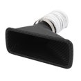 thumbnail image 1 of Unique Bargains Rectangle Typed Carbon Fiber Air Funnel Racing Intake Pipe for Car Vehicle, 1 of 2