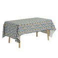 thumbnail image 1 of Unique Bargains Rectangle Wrinkle Resistant Washable Polyester Tablecloth Colorful 55x95 Inch, 1 of 7