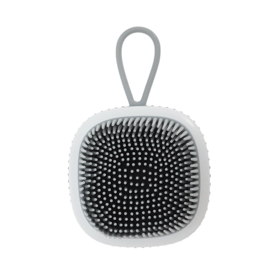 Unique Bargains Rectangular Bath Brush Shower Brush Gray