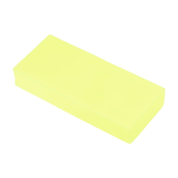 Unique Bargains Rectangular Bath Sponge Body Scrubber 1 Pc Yellow