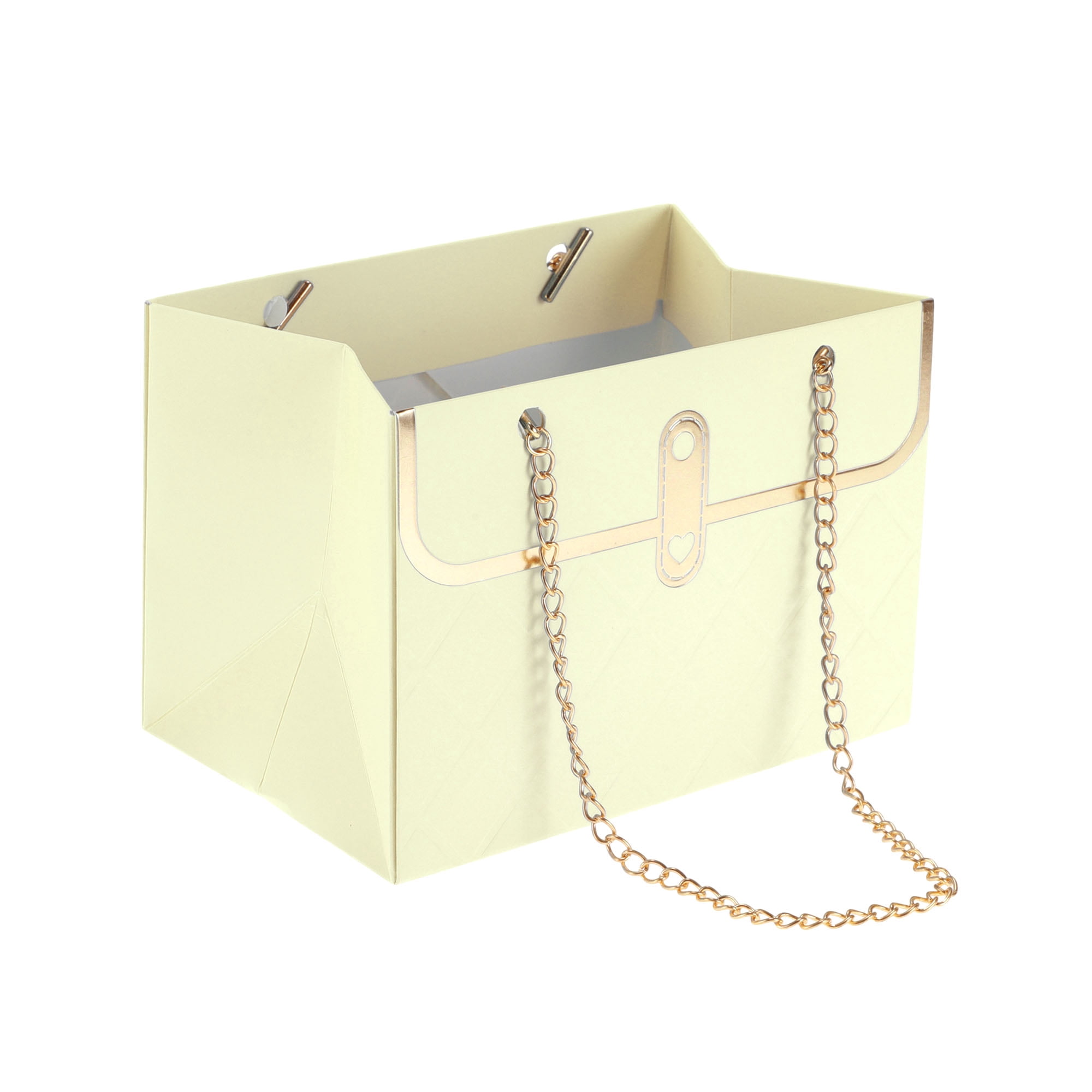 Unique Bargains Rectangular Gift Bags for All Occasions ideal for Birthdays Beige