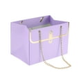 thumbnail image 1 of Unique Bargains Rectangular Gift Bags for All Occasions ideal for Birthdays Purple, 1 of 5