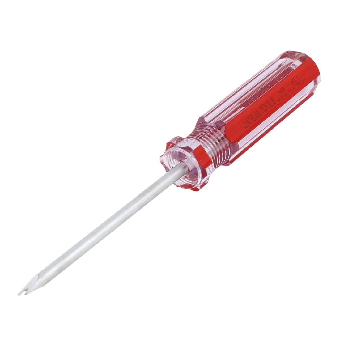 Unique Bargains Red Clear Handle Grip 1.7mm Magnet Tip 75mm Shaft
