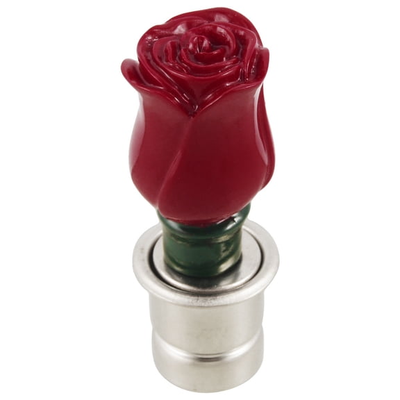 Unique Bargains Red Plastic Rose Shaped Auto Car Lighter Connector DC 12V