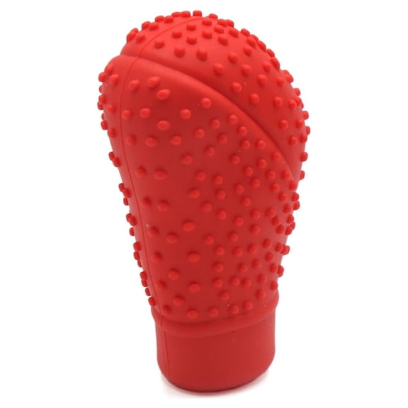 Unique Bargains Red Soft Silicone Manual Gear Shift Lever Knob Cover Protector for Car Auto