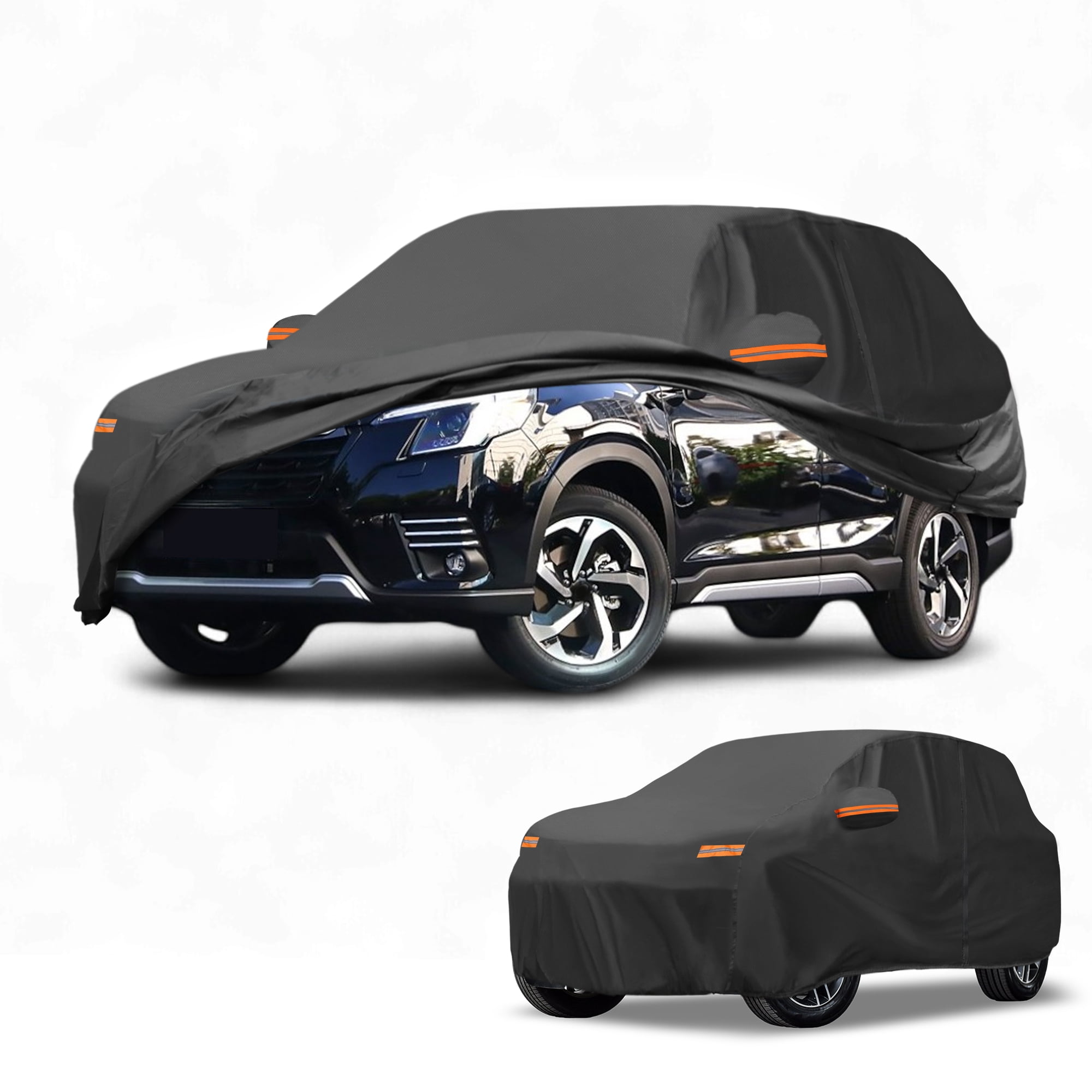 Unique Bargains Durable Waterproof Car Cover Black ["for Subaru Forester"]