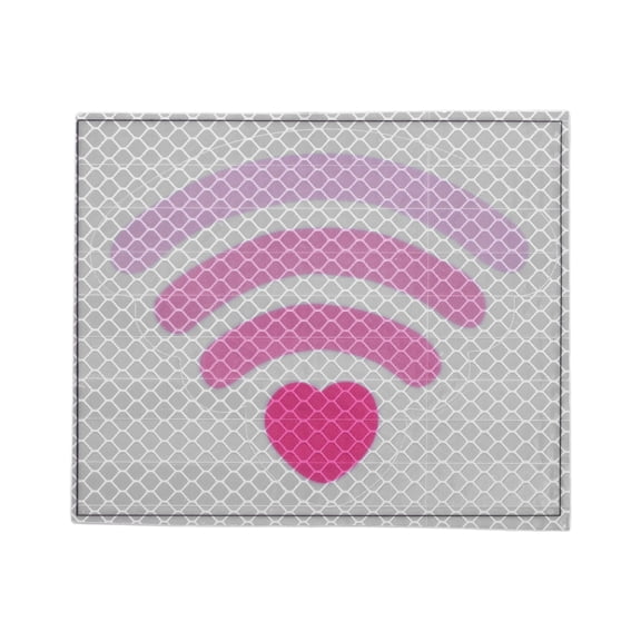 Unique Bargains Reflective Bumper Decal Pink Rectangle Signal Heart-Type A Reflective Car Sticker Personalized Decoration Vehicle Body or Door or Window /Dashboard