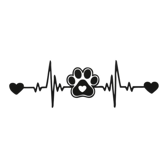 Unique Bargains Reflective Bumper Decal Reflective Black Square Cat Paw Prints Pattern Reflective Car Sticker Personalized Decoration Vehicle Body or Door or Window