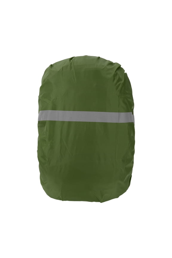 Reflective Waterproof Backpack Rain Cover Green1