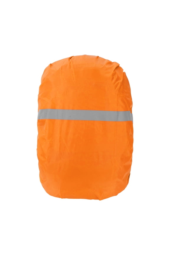 Reflective Waterproof Backpack Rain Cover Orange