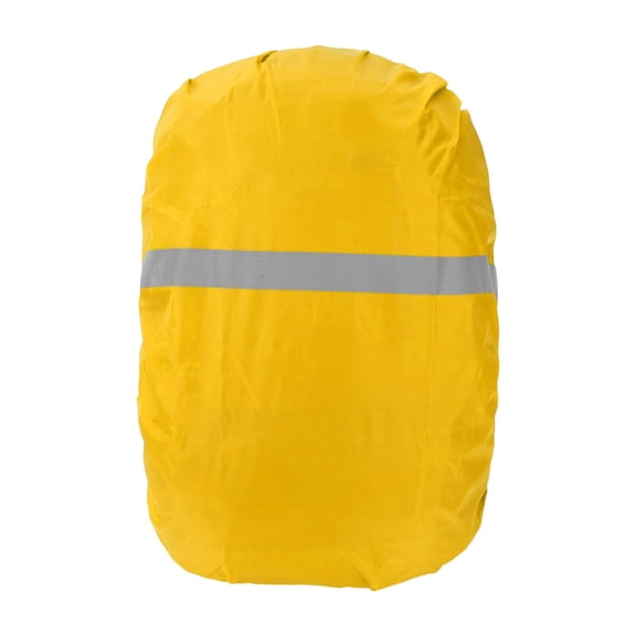 Unique Bargains Reflective Waterproof Backpack Rain Cover Small, Yellow