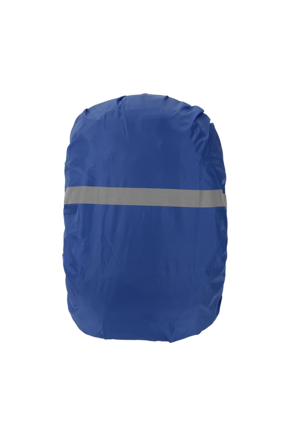 Reflective Waterproof Backpack Rain Cover for Outdoor Hiking, Deep Blue
