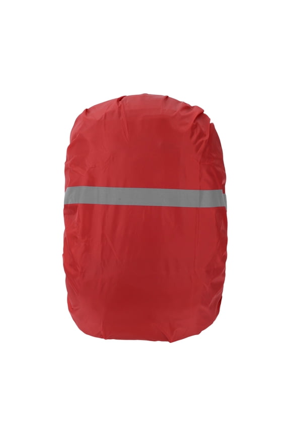 Reflective Waterproof Backpack Rain Cover for Outdoor Hiking, Small, Red