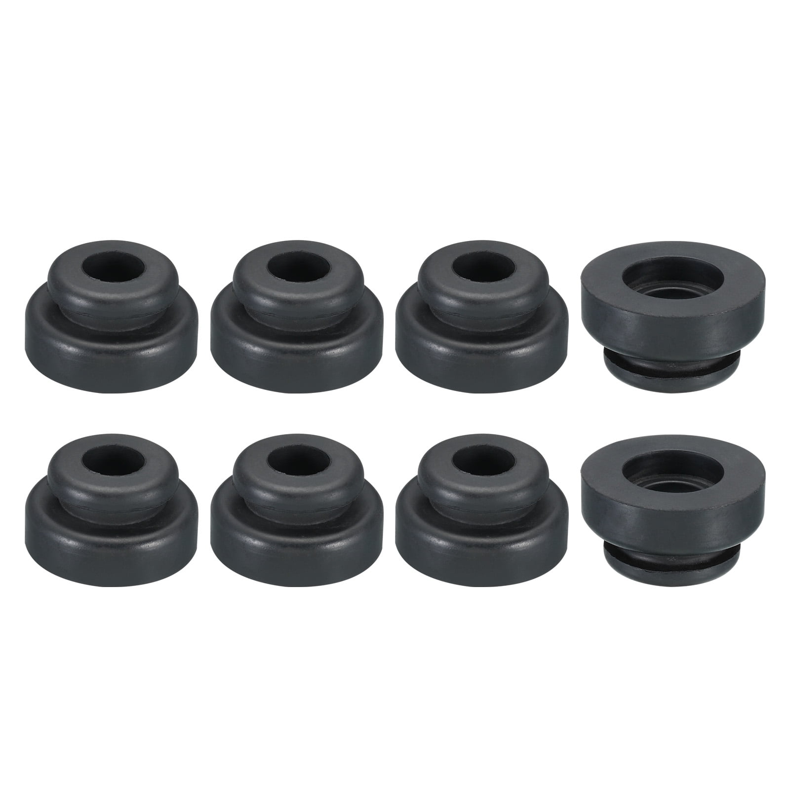 Unique Bargains Refrigeration Compressor Rubber Mounting Feet Anti Vibration Pad 8Pcs