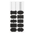 thumbnail image 1 of Unique Bargains Removable Erasable Model A Gift Stickers 10 Pcs Black Model C, 1 of 5