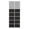 thumbnail image 1 of Unique Bargains Removable Erasable Model A Gift Stickers 10 Pcs Black Model F, 1 of 5