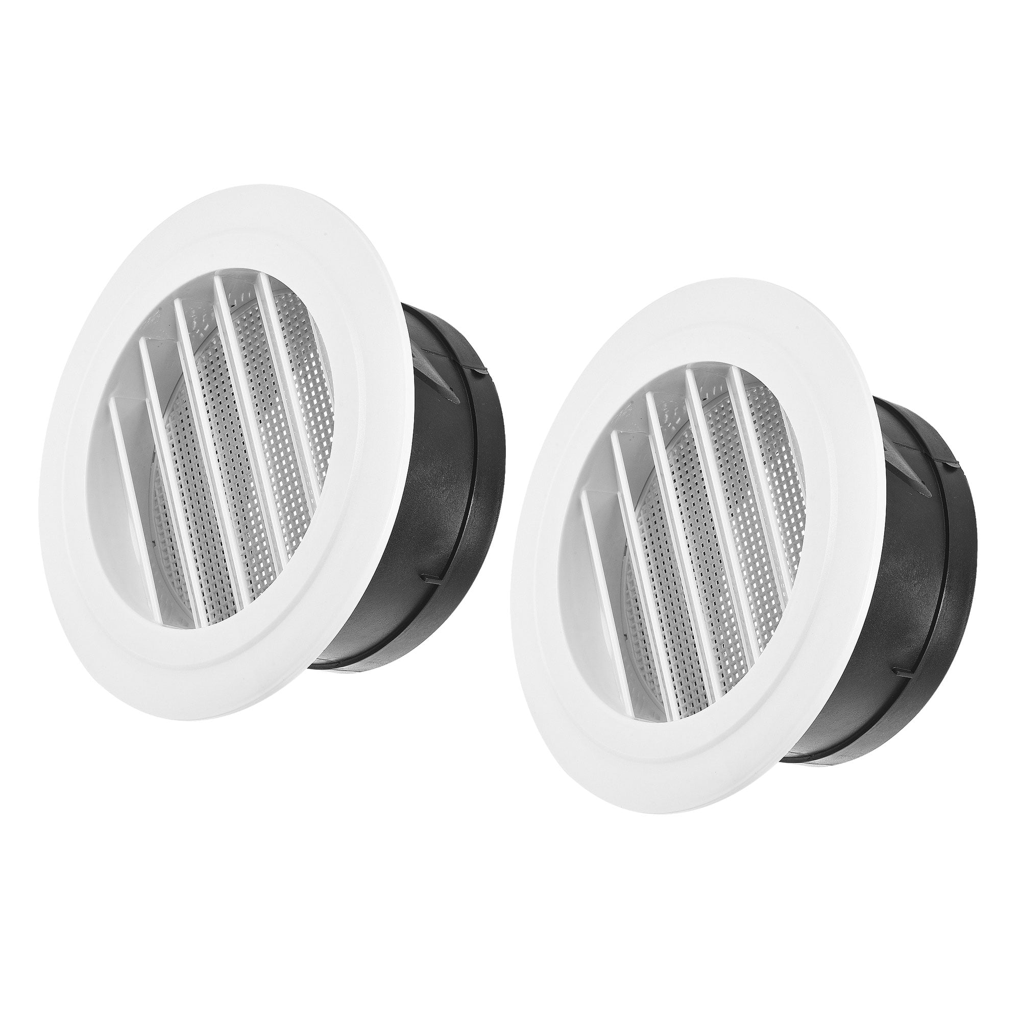 Unique Bargains Removable Screen Grille Cover Slanted Louver Round Air Vent  5 Inch - Walmart.com