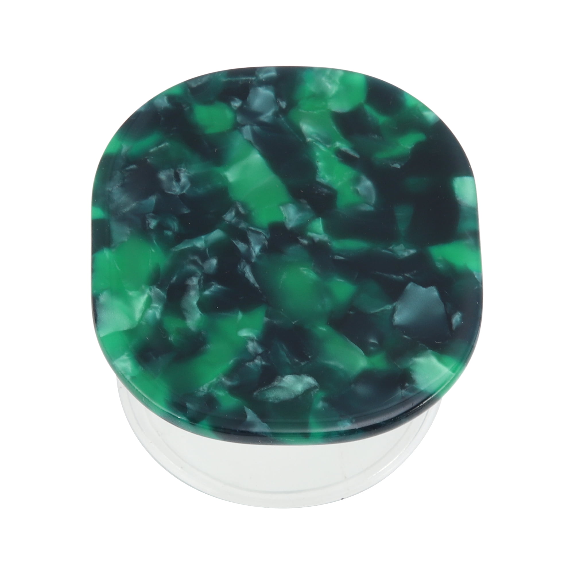 Unique Bargains Rendered Cube Phone Grip 1 Pc Dark Green