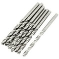 thumbnail image 1 of Unique Bargains Repair 10 Pcs Straight Shank 4.5mm Dia HSS Twist Drill Metal Drilling Hole Bit, 1 of 3