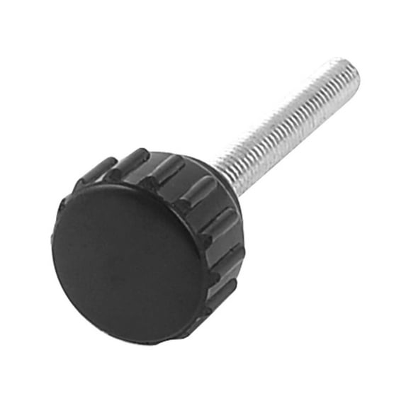 Unique Bargains Replacement 4mm Dia 30mm Thread Length Roung Head Clamping Grip Knobs