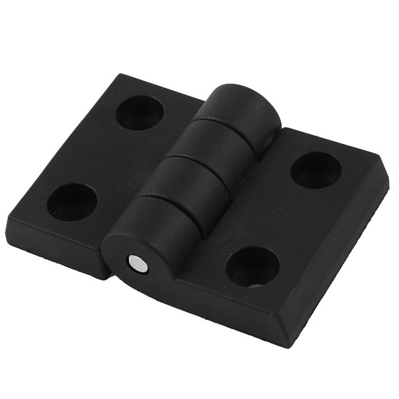 Unique Bargains Replacement Rectangle Plastic Cupboard Closet Door Hinges Hardware
