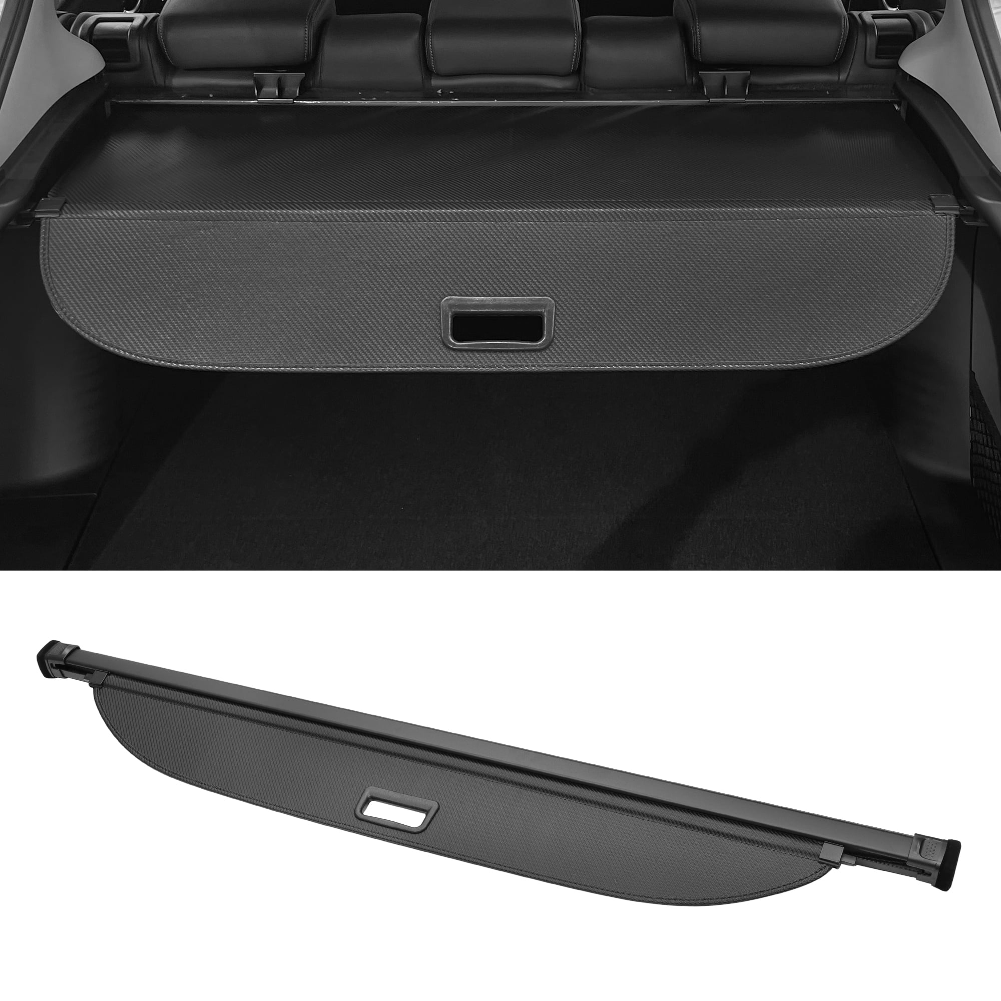 Unique Bargains Retractable Cargo Cover Black for Volkswagen Atlas 2020-2024