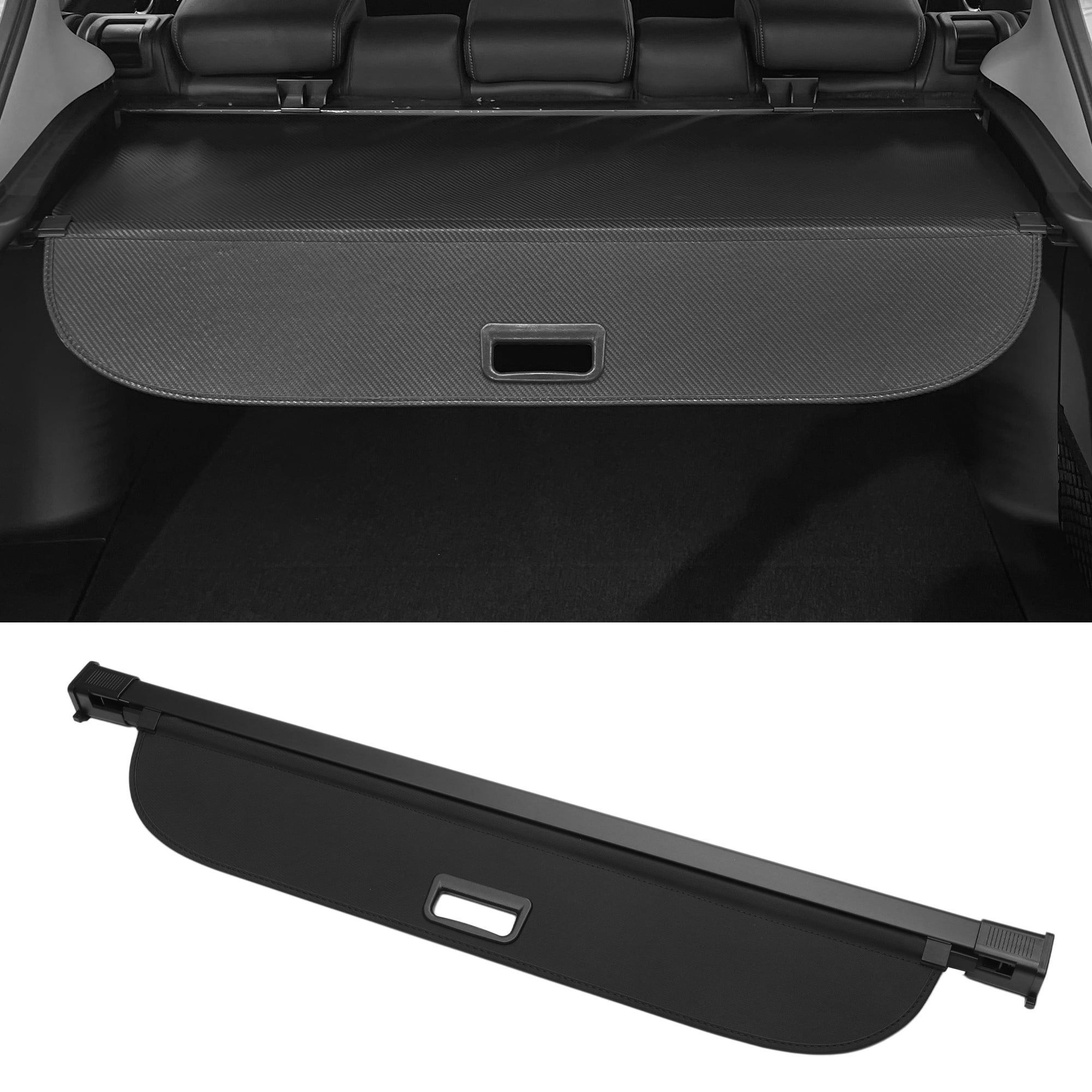 Unique Bargains Retractable Cargo Cover Gloss Black for Volvo V60 2019-2024