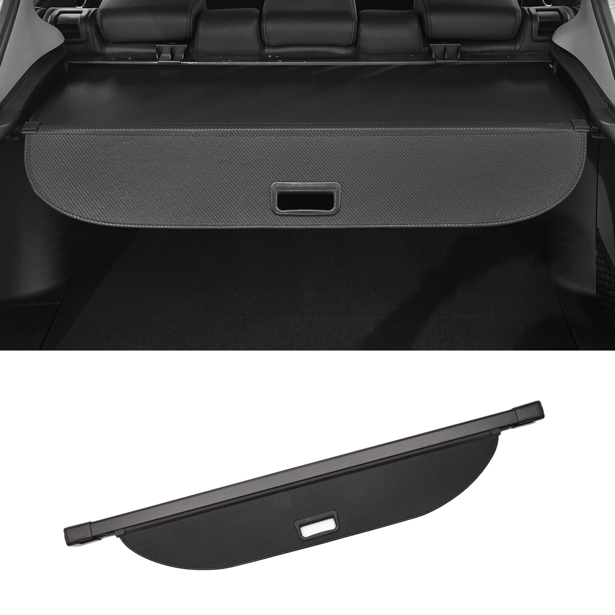 Unique Bargains Retractable Cargo Cover for Acura RDX 2013-2018 Rear Luggage Security Shield Shade Carbon Fiber Black