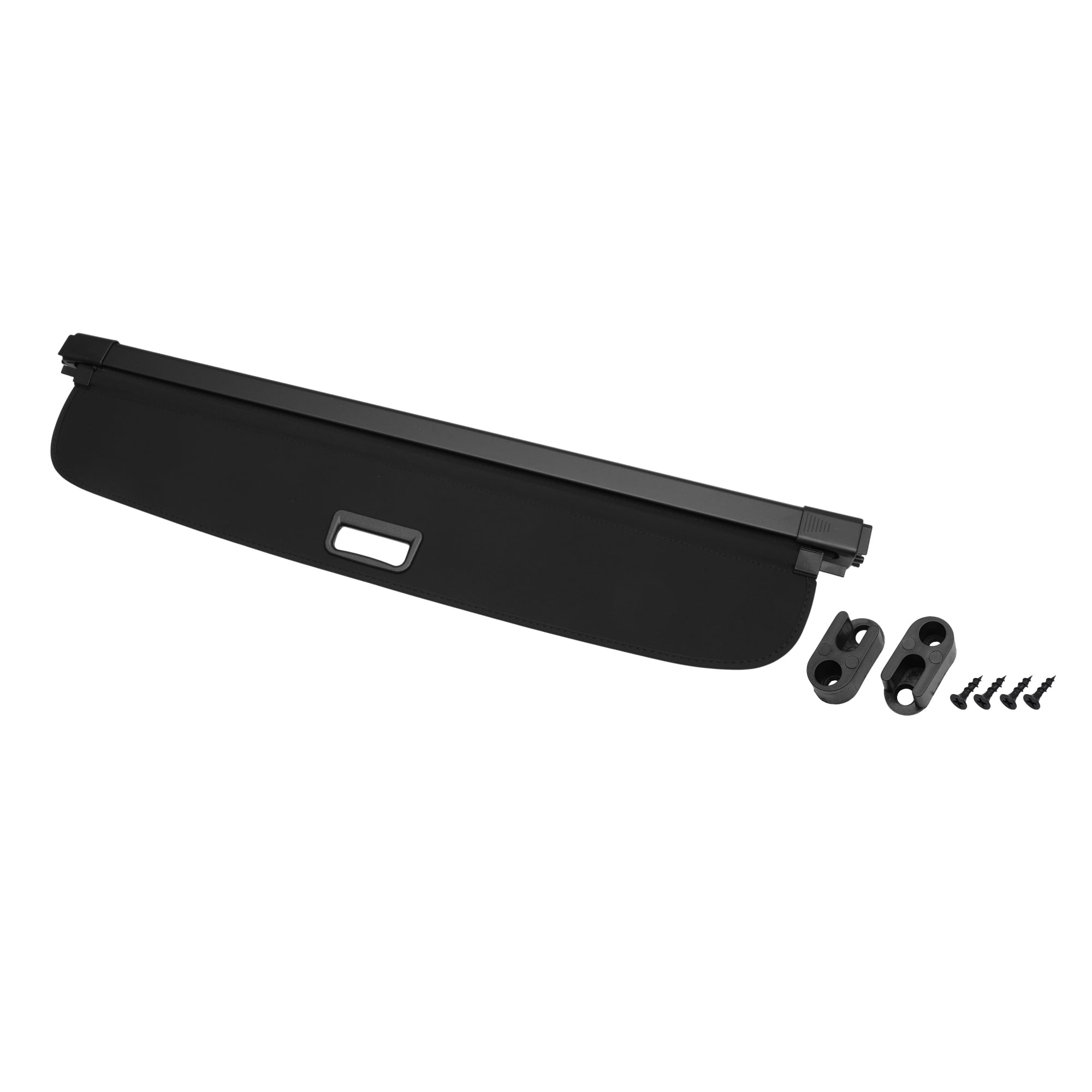 Unique Bargains Retractable Cargo Cover for Audi Shelf Shield Shade with Accessories Black