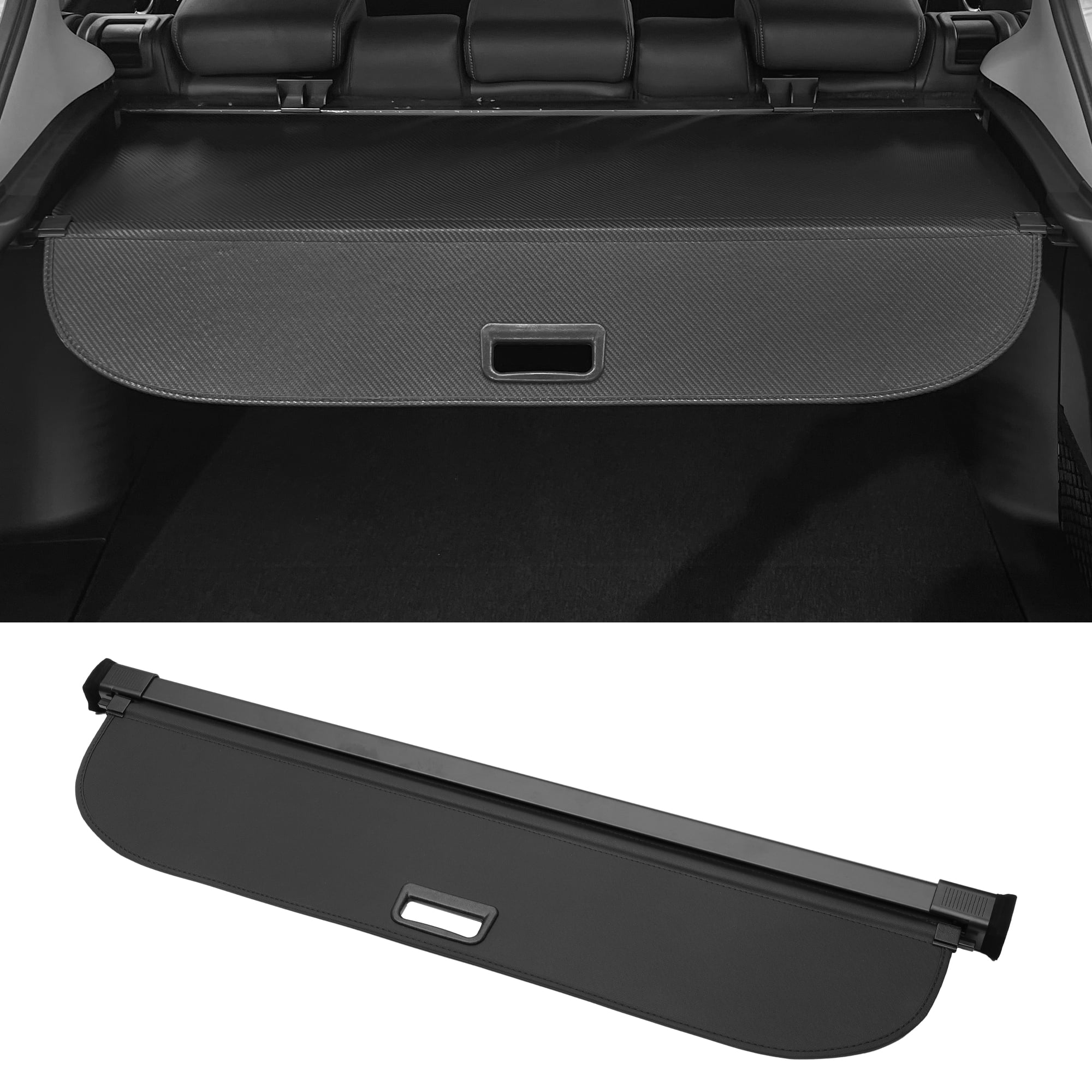 Unique Bargains Retractable Cargo Cover for Audi Trunk Parcel Shelf Shield Shade Black