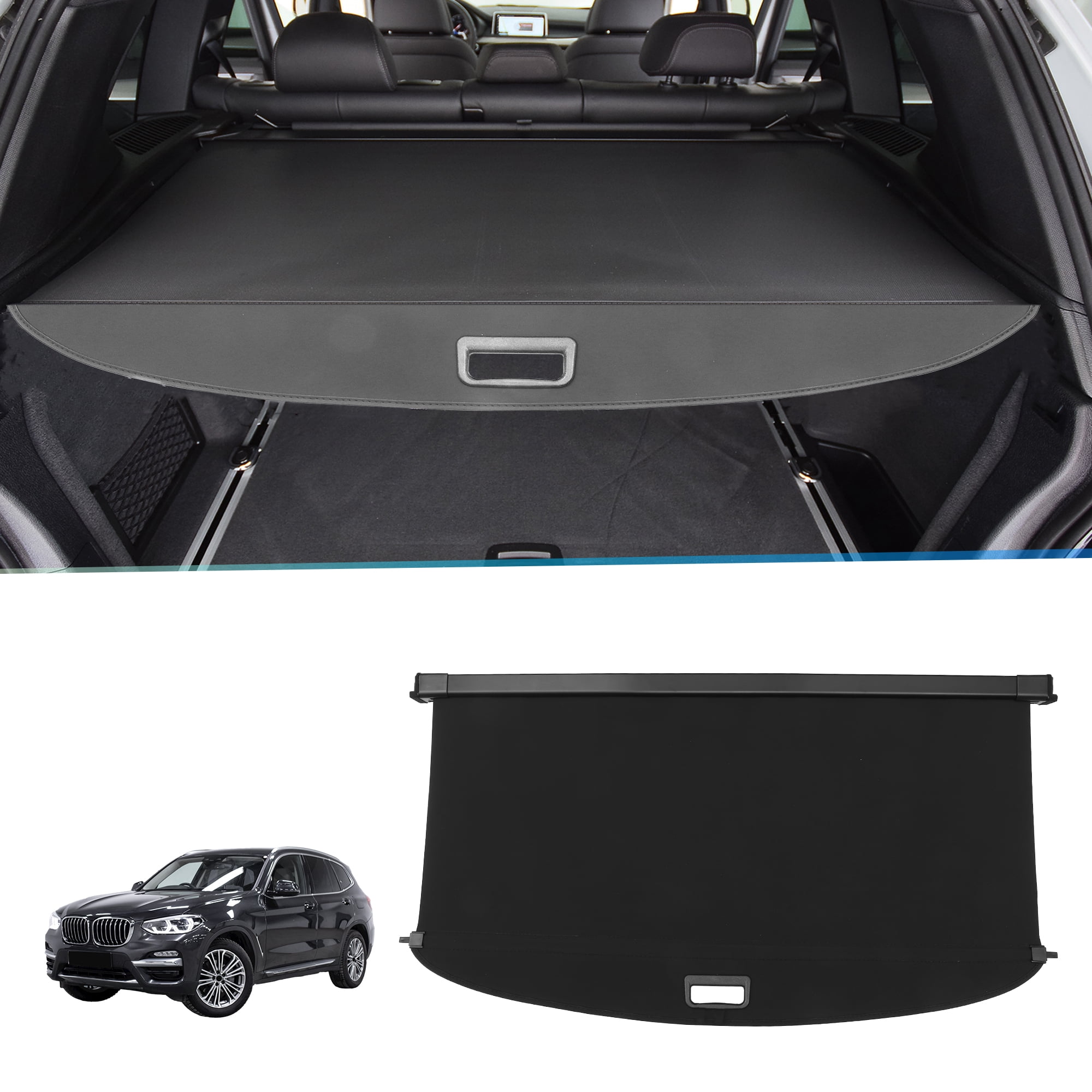 Unique Bargains Retractable Cargo Cover for BMW X3 2018-2023 Privacy Cover - Pack of 1