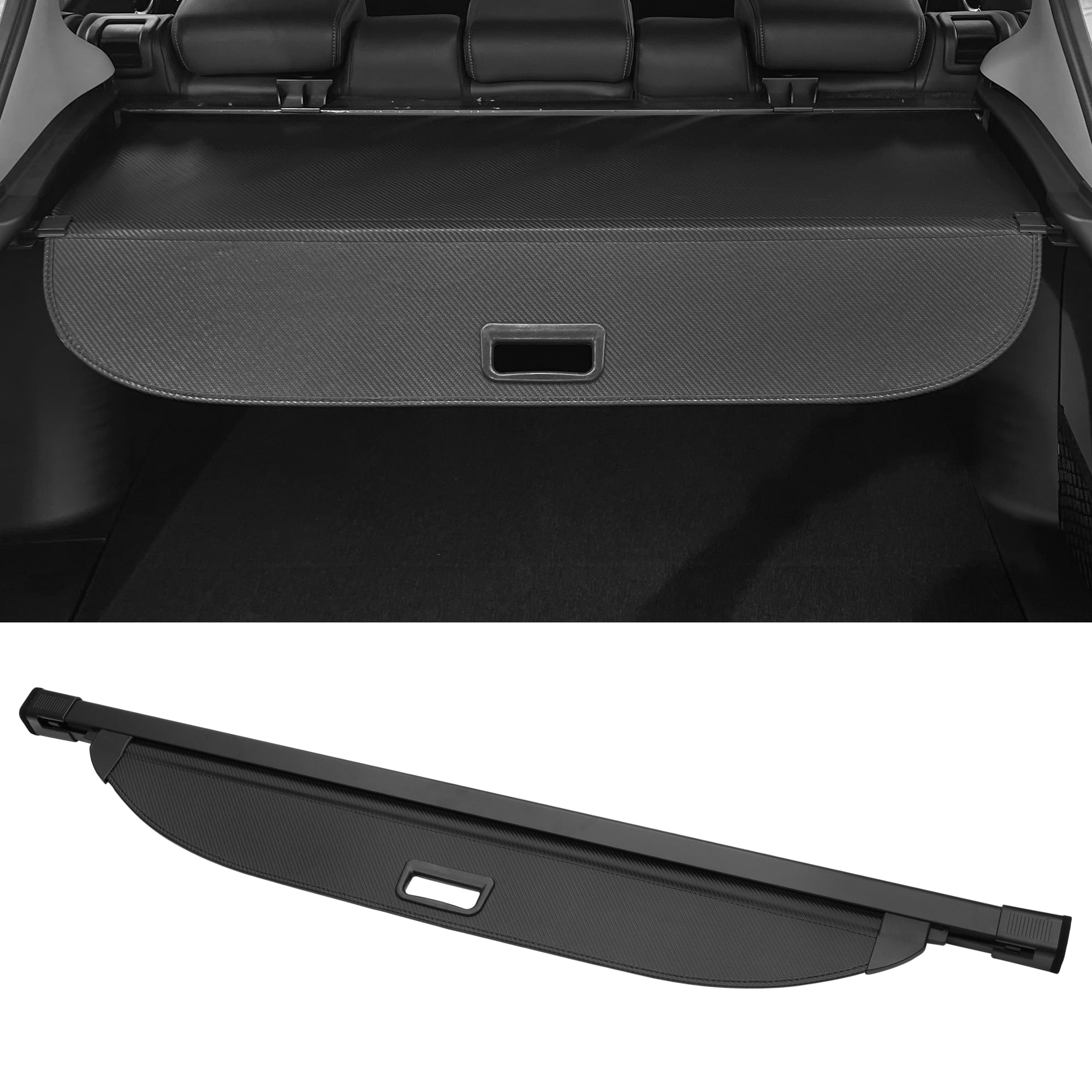 Unique Bargains Retractable Cargo Cover for Hyundai Santa Fe 2019-2023 Rear Trunk Shade