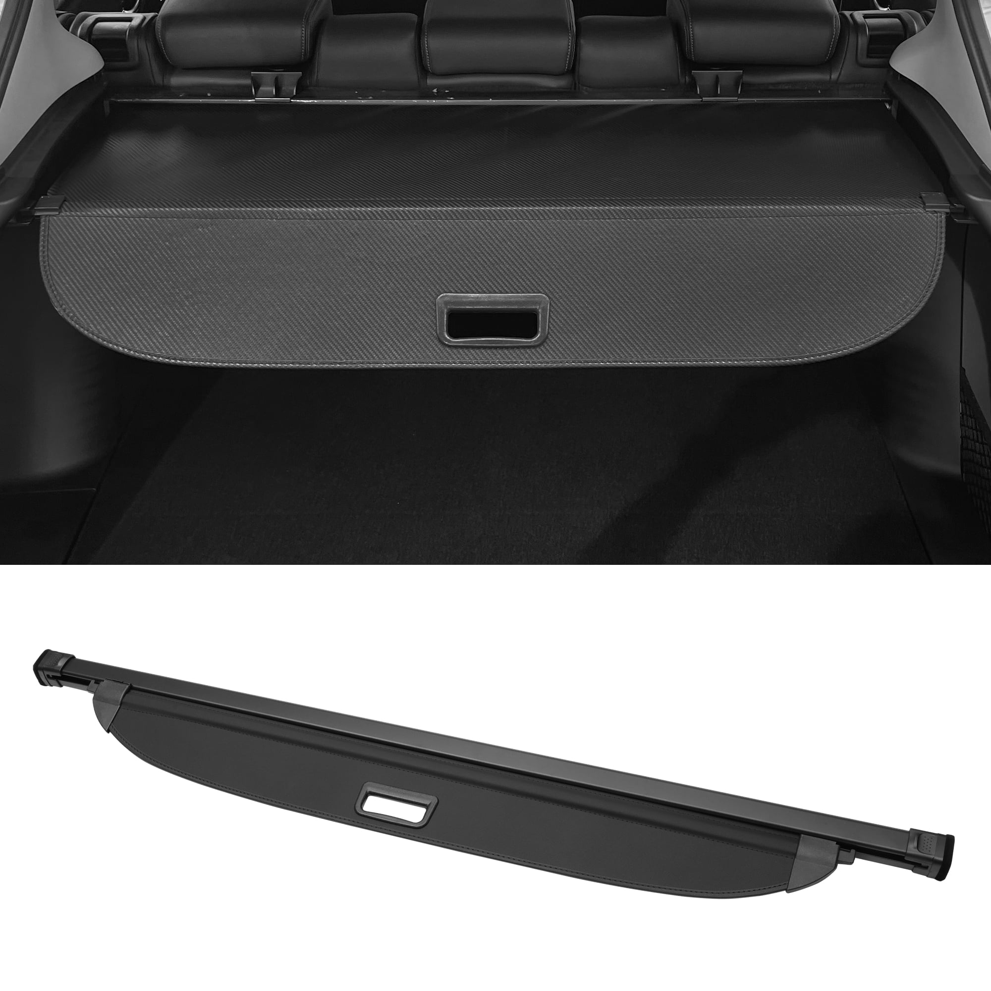 Unique Bargains Retractable Cargo Cover for Hyundai Trunk Parcel Shield Shade Black