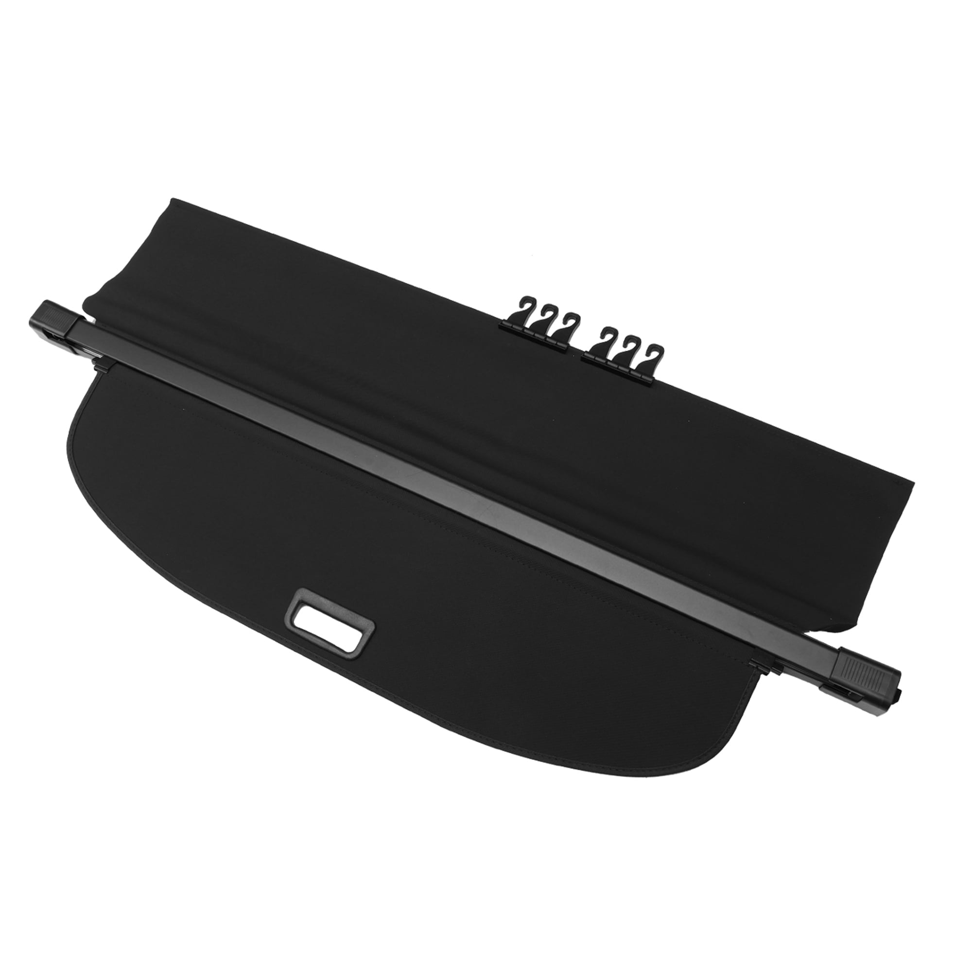 Unique Bargains Retractable Cargo Cover for Jeep Rear Parcel Shelf Security Shade Black