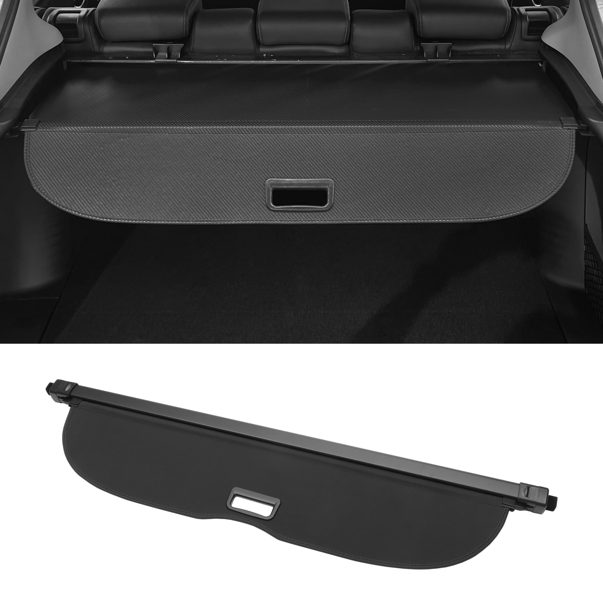 Unique Bargains Retractable Cargo Vehicle Cover Gloss Black for INFINITI QX50 2014-2017