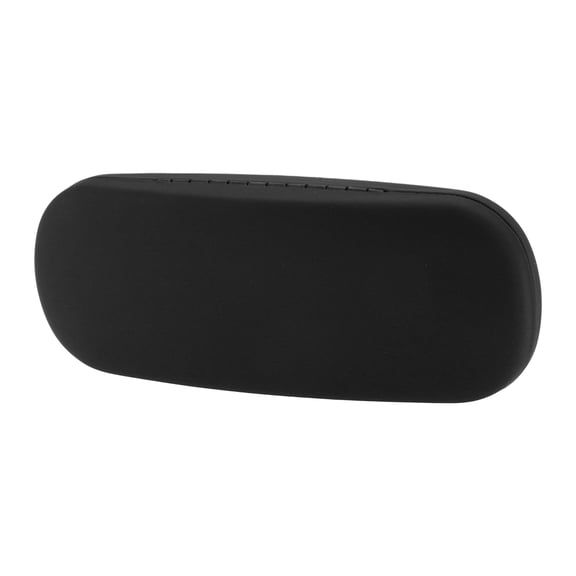 Unique Bargains Retro Round Lightweight Eyeglasses Storage 6.5"x2.36"x1.38" Black