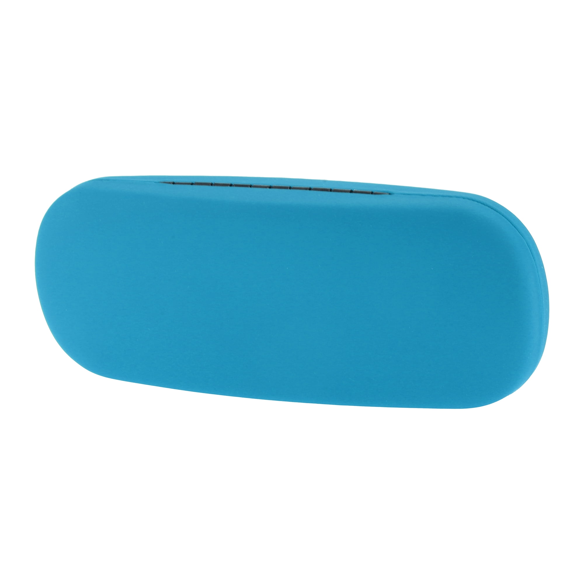 Unique Bargains Retro Round Lightweight Eyeglasses Storage 6.5"x2.36"x1.38" Sky Blue