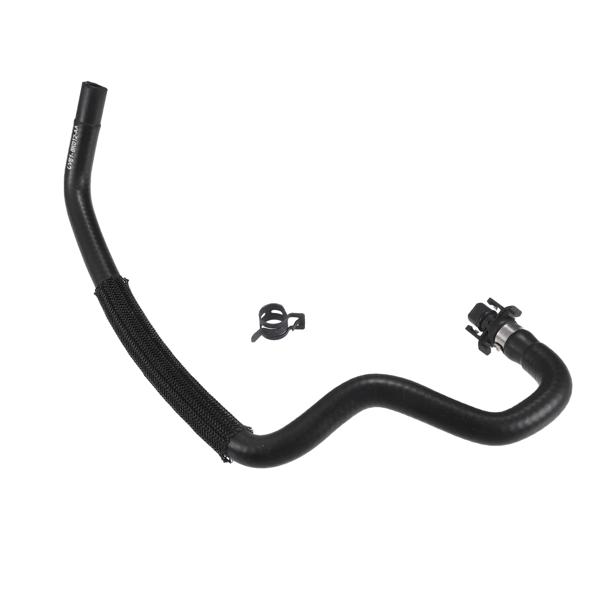 Unique Bargains Return Hose for for Ford Transit Engine Coolant Overflow Hose Black