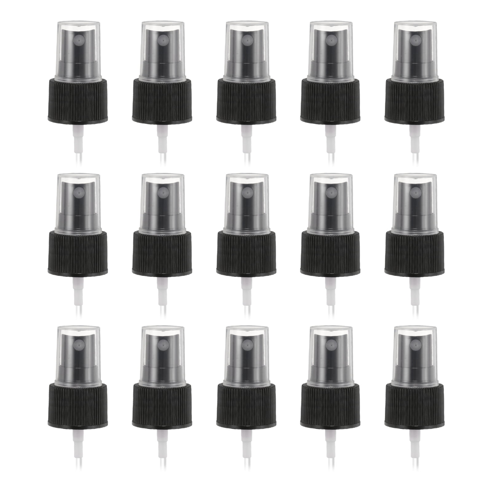 Unique Bargains Reusable Fine Mist Spray Top Essential Oils Body Sprays Black