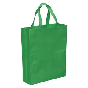Unique Bargains Reusable Gift Bags Vertical Style Non-Woven Tote Bag Dark Green