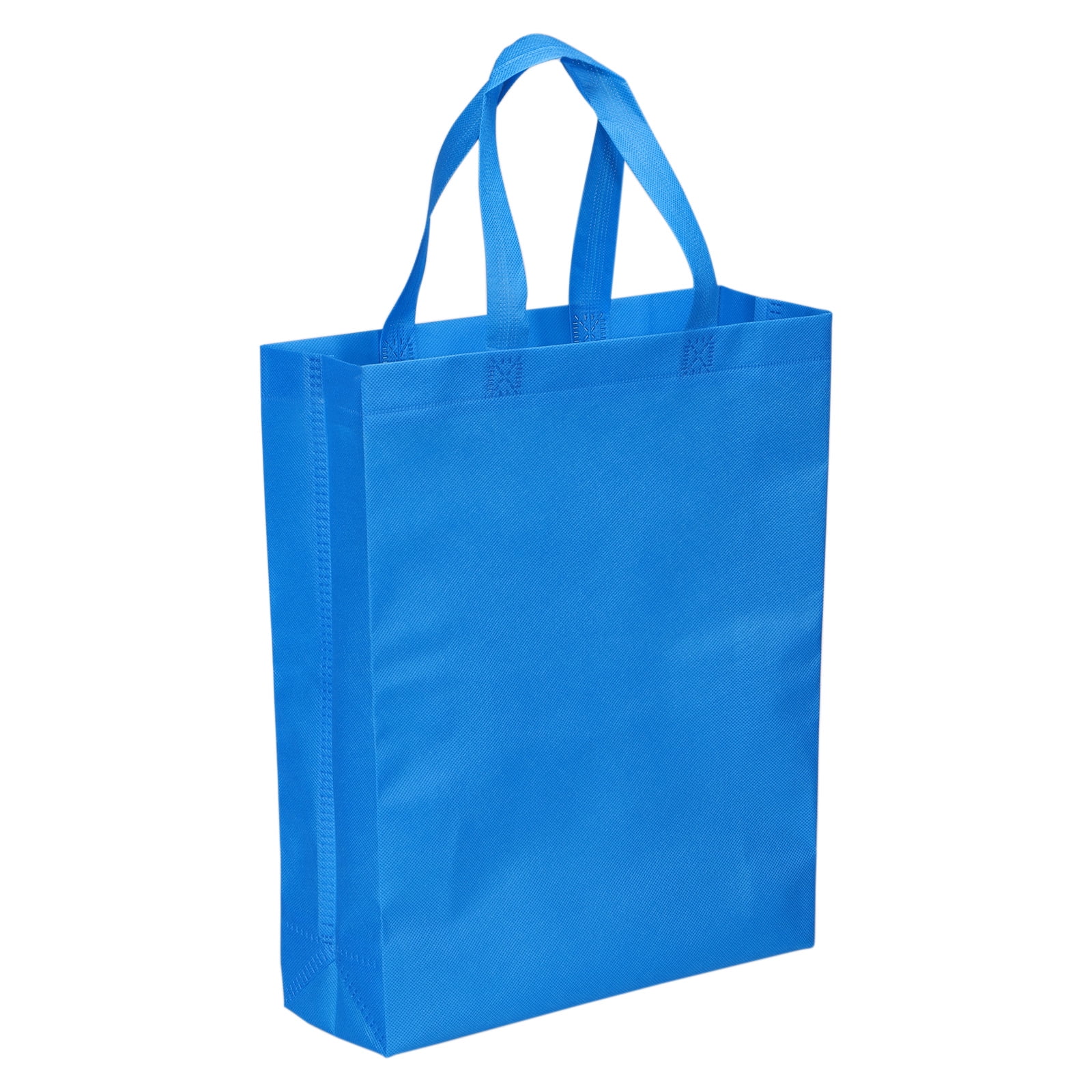 Unique Bargains Reusable Gift Bags Vertical Style Non-Woven Tote Bag Sky Blue