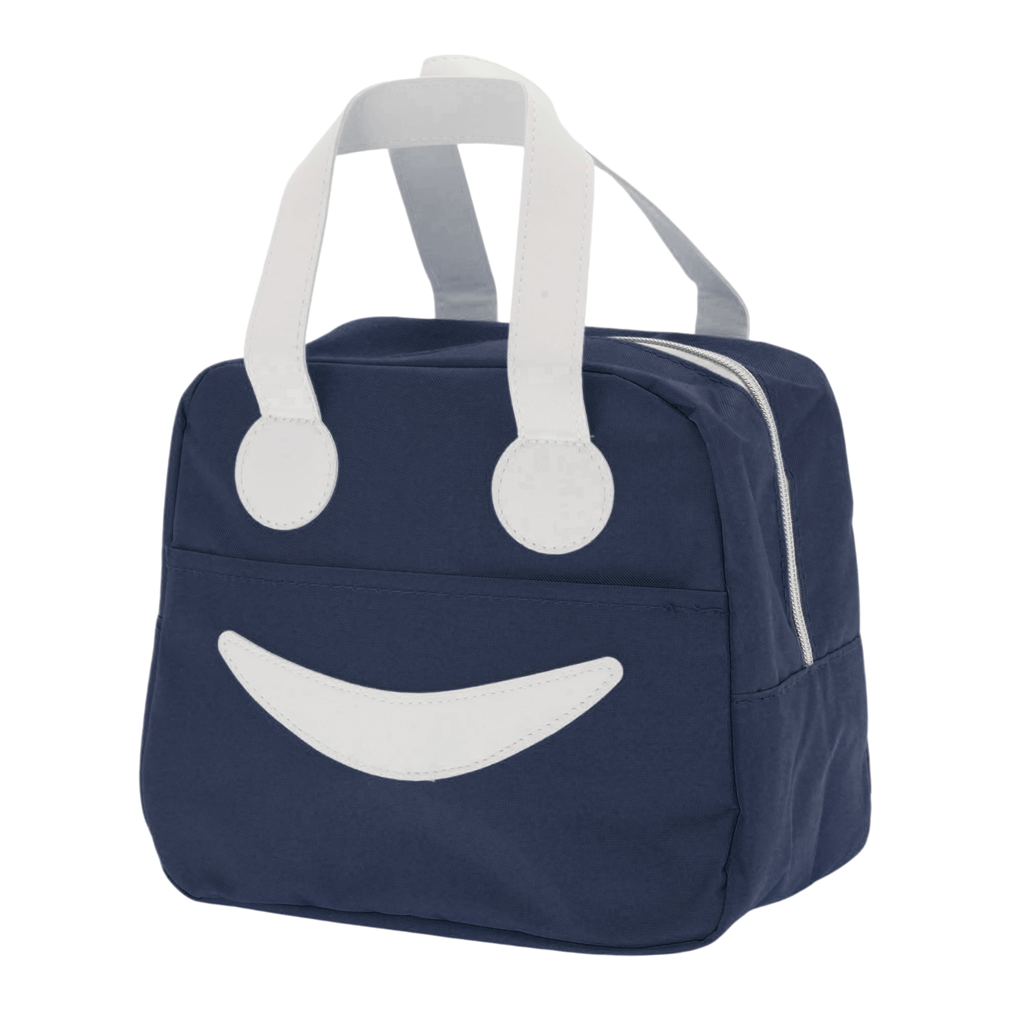 Unique Bargains Reusable Insulated Lunch Box Tote for Office and Picnic Blue 228 oz