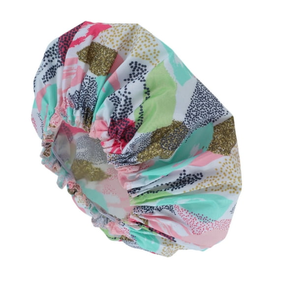Unique Bargains Reusable Shower Cap 1 Pc Assorted Color