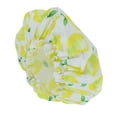 thumbnail image 1 of Unique Bargains Reusable Shower Cap 1 Pc Yellow, White, 1 of 5