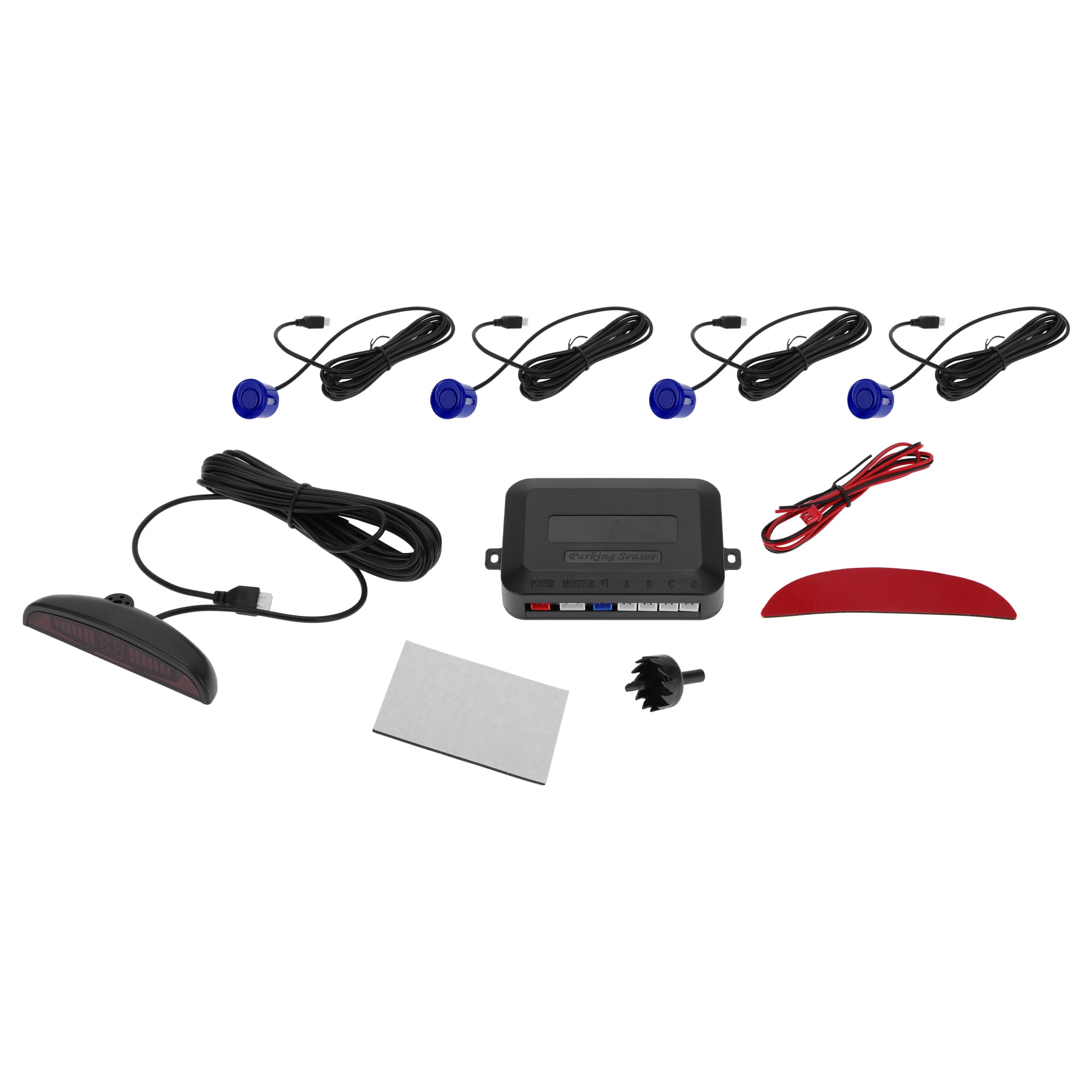 Unique Bargains Reverse Backup Radar System Reverse Parking Sensors ...